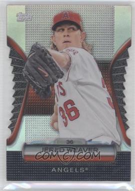 2012 Topps - Golden Moments Die-Cut - Golden Giveaway Contest #GMDC-70 - Jered Weaver