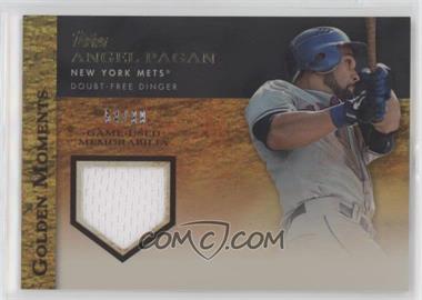 2012 Topps - Golden Moments Relics Series 1 - Gold #GMR-APA - Angel Pagan /99