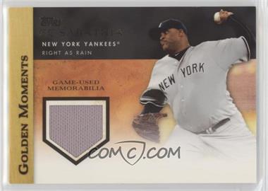 2012 Topps - Golden Moments Relics Series 1 #GMR-CS.1 - CC Sabathia [Noted]
