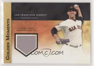 2012 Topps - Golden Moments Relics Series 1 #GMR-MB - Madison Bumgarner [EX to NM]