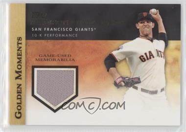 2012 Topps - Golden Moments Relics Series 1 #GMR-MB - Madison Bumgarner