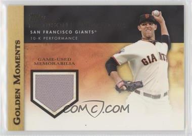 2012 Topps - Golden Moments Relics Series 1 #GMR-MB - Madison Bumgarner