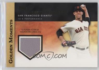 2012 Topps - Golden Moments Relics Series 1 #GMR-MB - Madison Bumgarner