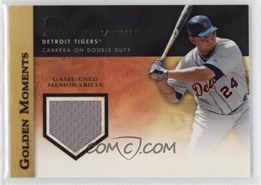 2012 Topps - Golden Moments Relics Series 1 #GMR-MC - Miguel Cabrera
