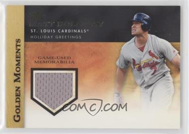 2012 Topps - Golden Moments Relics Series 1 #GMR-MH - Matt Holliday