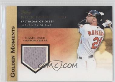 2012 Topps - Golden Moments Relics Series 1 #GMR-NM - Nick Markakis