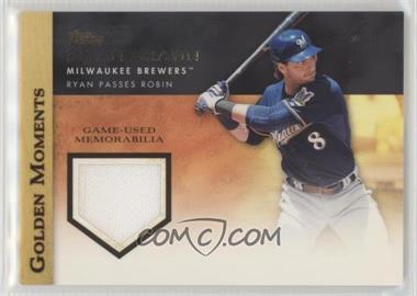 2012 Topps - Golden Moments Relics Series 1 #GMR-RB - Ryan Braun