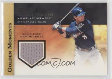 2012 Topps - Golden Moments Relics Series 1 #GMR-RB - Ryan Braun