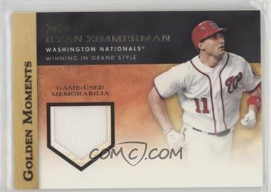 2012 Topps - Golden Moments Relics Series 1 #GMR-RZ - Ryan Zimmerman