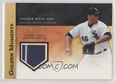 2012 Topps - Golden Moments Relics Series 1 #GMR-SS - Sergio Santos