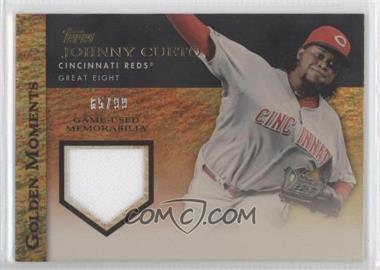 2012 Topps - Golden Moments Relics Series 2 - Gold #GMR-JC - Johnny Cueto /99