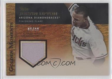 2012 Topps - Golden Moments Relics Series 2 - Gold #GMR-JU - Justin Upton /99
