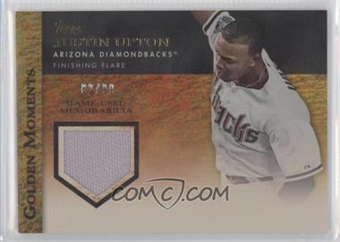 2012 Topps - Golden Moments Relics Series 2 - Gold #GMR-JU - Justin Upton /99