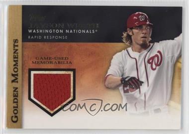 2012 Topps - Golden Moments Relics Series 2 #GMR-JW - Jayson Werth