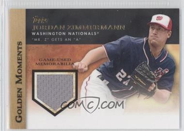 2012 Topps - Golden Moments Relics Series 2 #GMR-JZ - Jordan Zimmermann