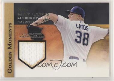 2012 Topps - Golden Moments Relics Series 2 #GMR-ML - Mat Latos