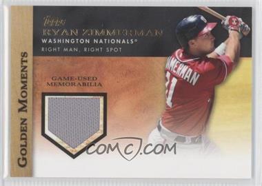 2012 Topps - Golden Moments Relics Series 2 #GMR-RZ - Ryan Zimmerman