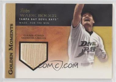 2012 Topps - Golden Moments Relics Series 2 #GMR-WB - Wade Boggs