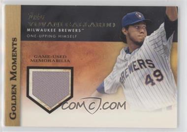 2012 Topps - Golden Moments Relics Series 2 #GMR-YG - Yovani Gallardo