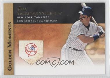 2012 Topps - Golden Moments Series One #GM-13 - Don Mattingly