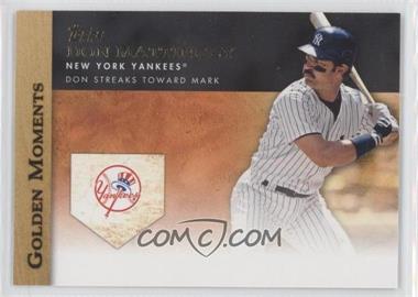 2012 Topps - Golden Moments Series One #GM-13 - Don Mattingly