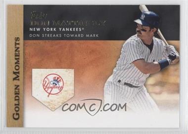 2012 Topps - Golden Moments Series One #GM-13 - Don Mattingly