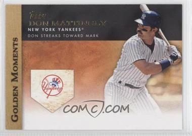 2012 Topps - Golden Moments Series One #GM-13 - Don Mattingly