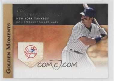 2012 Topps - Golden Moments Series One #GM-13 - Don Mattingly