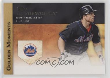 2012 Topps - Golden Moments Series Two #GM-22 - David Wright