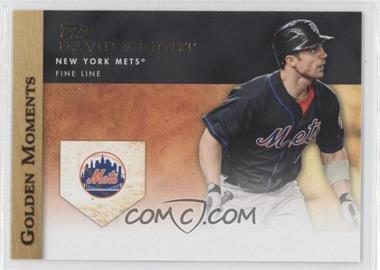 2012 Topps - Golden Moments Series Two #GM-22 - David Wright