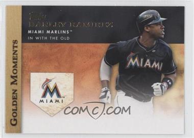 2012 Topps - Golden Moments Series Two #GM-25 - Hanley Ramirez