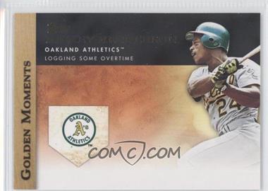 2012 Topps - Golden Moments Series Two #GM-34 - Rickey Henderson