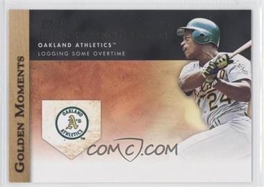 2012 Topps - Golden Moments Series Two #GM-34 - Rickey Henderson