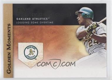 2012 Topps - Golden Moments Series Two #GM-34 - Rickey Henderson