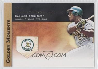2012 Topps - Golden Moments Series Two #GM-34 - Rickey Henderson