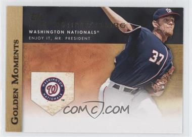 2012 Topps - Golden Moments Series Two #GM-36 - Stephen Strasburg