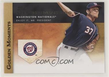 2012 Topps - Golden Moments Series Two #GM-36 - Stephen Strasburg