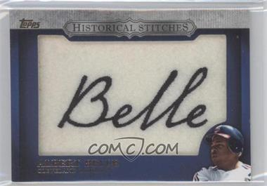 2012 Topps - Manufactured Historical Stitches #HS-AB - Albert Belle