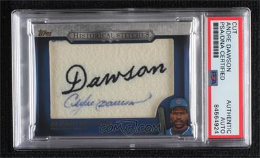 2012 Topps - Manufactured Historical Stitches #HS-AD - Andre Dawson [PSA Authentic PSA/DNA Cert]