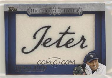 2012 Topps - Manufactured Historical Stitches #HS-DJ - Derek Jeter