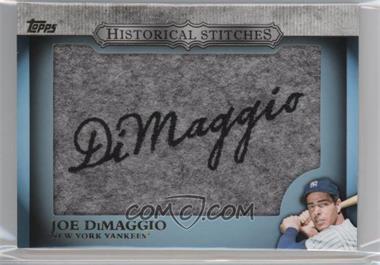 2012 Topps - Manufactured Historical Stitches #HS-JD - Joe DiMaggio