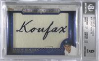 Sandy Koufax [BGS 9 MINT]