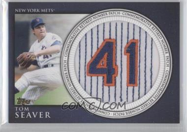 2012 Topps - Manufactured Retired Number Patch #RN-TS - Tom Seaver