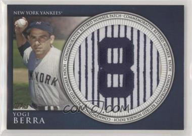 2012 Topps - Manufactured Retired Number Patch #RN-YB - Yogi Berra