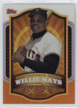 2012 Topps - Mega Boxes Exclusive Chrome Refractors #MBC2 - Willie Mays