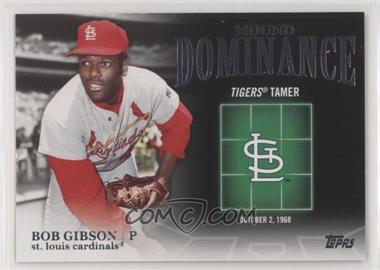 2012 Topps - Mound Dominance #MD-6 - Bob Gibson