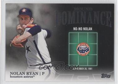 2012 Topps - Mound Dominance #MD-8 - Nolan Ryan