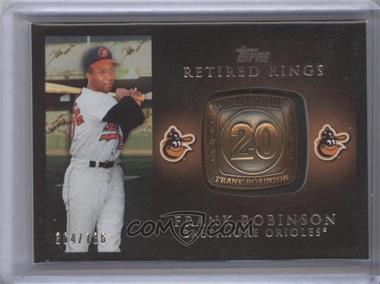 2012 Topps - Retired Rings #RR-FR - Frank Robinson /736