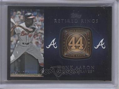 2012 Topps - Retired Rings #RR-HA - Hank Aaron /736