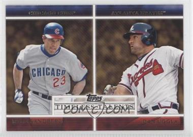 2012 Topps - Timeless Talents #TT-10 - Ryne Sandberg, Dan Uggla